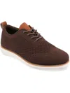 VANCE CO. EZRA MENS KNIT LACE-UP CASUAL AND FASHION SNEAKERS