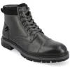 Vance Co. Fegan Cap Toe Boot In Grey