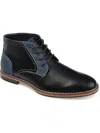 Vance Co. Vance Co Franco Plain Toe Chukka Boot In Black
