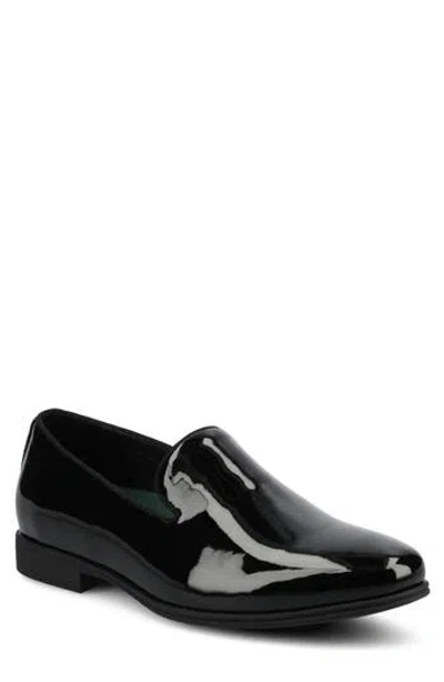 Vance Co. Vance Co Giovanni Plain Toe Loafer In Patent/black