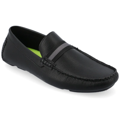 Vance Co. Griffin Driving Loafer In Black