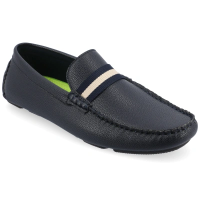 Vance Co. Griffin Driving Loafer In Blue