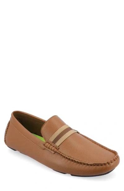 Vance Co. Griffin Tru Comfort Slip-on Driver In Cognac