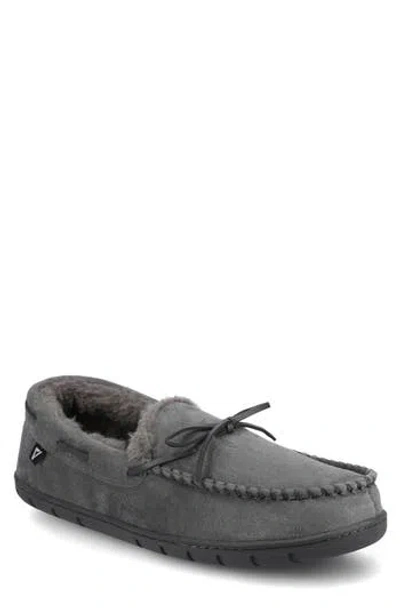 Vance Co. Vance Co Hayden Faux Fur Lined Slipper In Gray