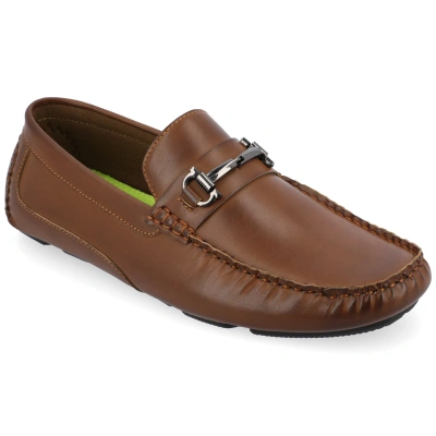 Vance Co. Holden Bit Driving Loafer In Brown