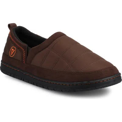 Vance Co. Vance Co Jared Faux Fur Lined Slipper In Brown