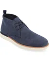 VANCE CO. JIMMY MENS COMFORT FAUX SUEDE CHUKKA BOOTS