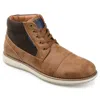 Vance Co. Men's Jones Cap Toe Ankle Boots In Multi