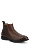 Vance Co. Mens Block Heel Chelsea Boots In Brown