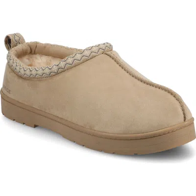 Vance Co. Vance Mens Wheeler Shearling Clog Slipper In Brown