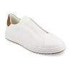 Vance Co. Vance Mens Matteo Medium And Wide Width Slip-on Sneaker In White