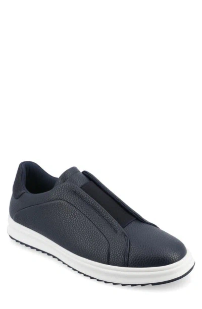 Vance Co. Matteo Tru Comfort Low Top Sneaker In Navy