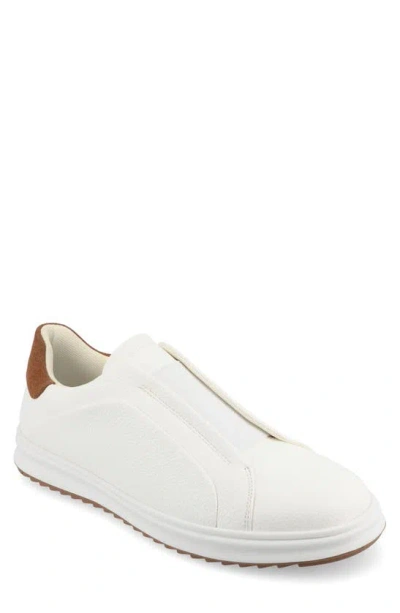 Vance Co. Matteo Tru Comfort Low Top Sneaker In White