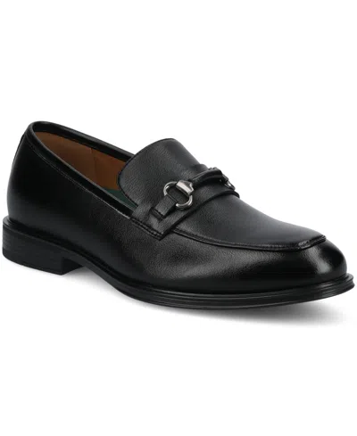 Vance Co. Men's Anthony Flexible Bit Loafers In Black