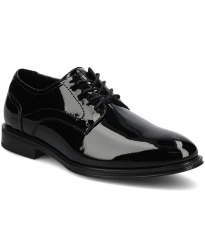 Vance Co. Men's Barclay Flexible Oxford Dress Shoe In Patent,black