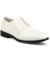 Vance Co. Men's Barclay Flexible Oxford Dress Shoe In Patent,white