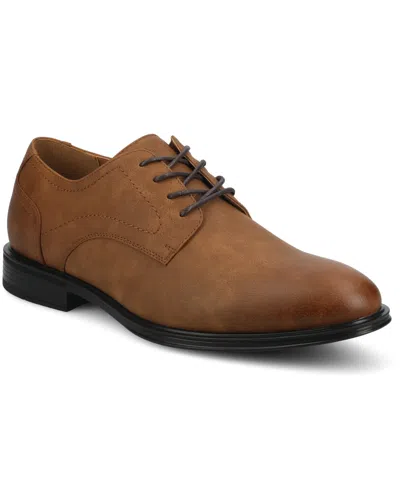 Vance Co. Men's Barclay Flexible Oxford Dress Shoe In Walnut