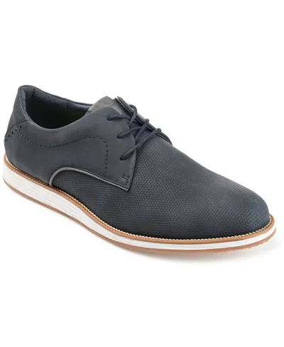 Vance Co. Vance Co Blaine Embossed Casual Dress Shoe In Blue