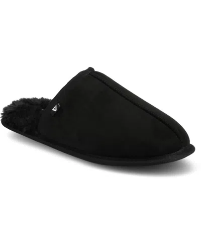 Vance Co. Men's Duncan Scuff Slipper In Black