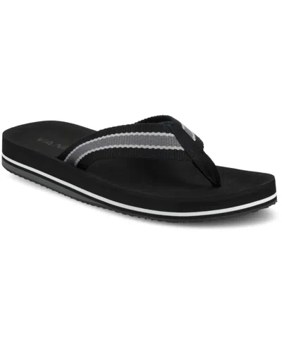 VANCE CO. MEN'S FONTANA COMFORT FLEXIBLE FLIP FLOP SANDALS