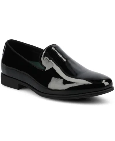 Vance Co. Men's Giovanni Comfort Dress Loafers In Patent,black
