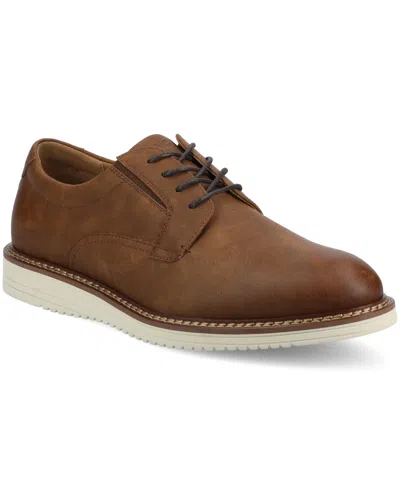 Vance Co. Men's Killian Comfort Casual Dress Shoe In Walnut