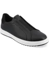 Vance Co. Vance Mens Matteo Medium And Wide Width Slip-on Sneaker In Black