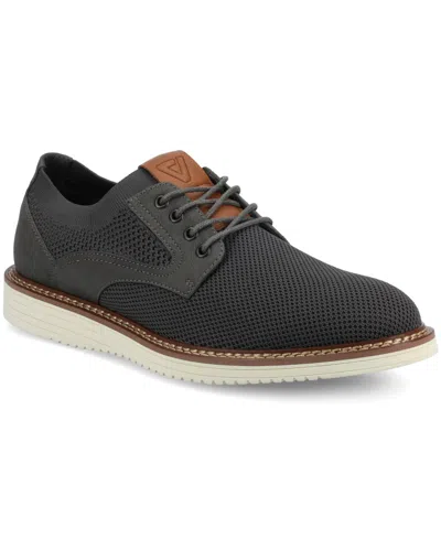Vance Co. Men's Merrick Comfort Dress Shoe In Grey