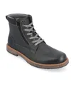 Vance Co. Vance Co Metcalf Lace-up Boot In Charcoal