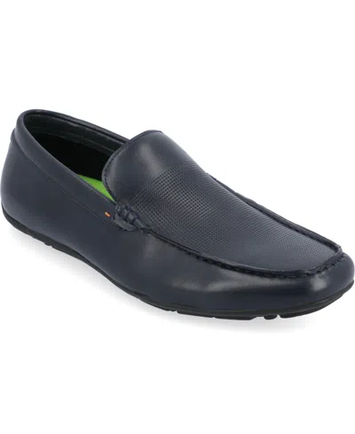 Vance Co. Men's Mitch Driving Loafers In Navy