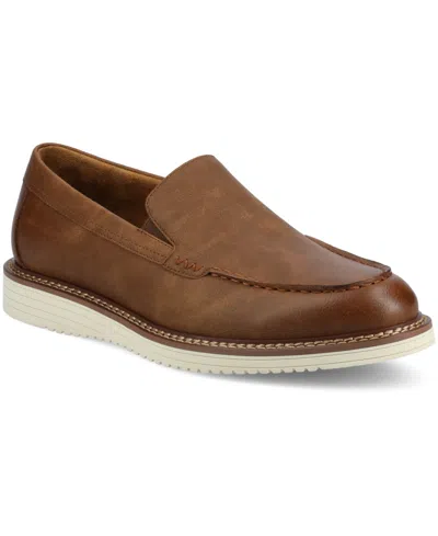 Vance Co. Men's Oneal Comfort Loafer Dress Shoe In Walnut