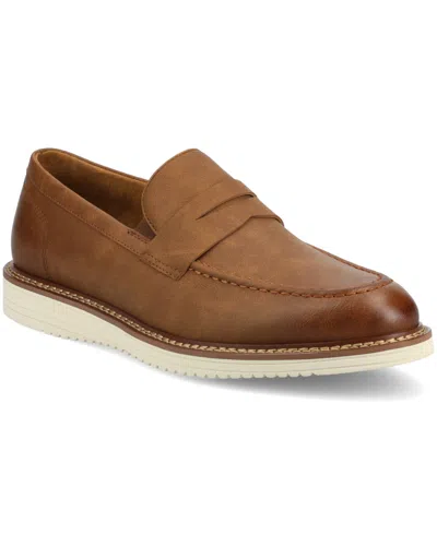 Vance Co. Men's Princeton Loafer Casual Dress Shoe In Walnut