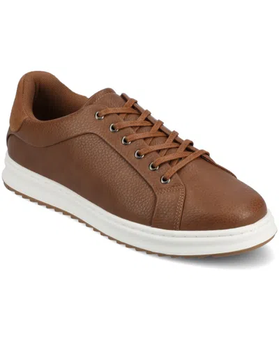 Vance Co. Men's Robby Casual Sneakers In Brown
