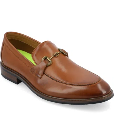 Vance Co. Rupert Tru Comfort Bit Loafer In Cognac