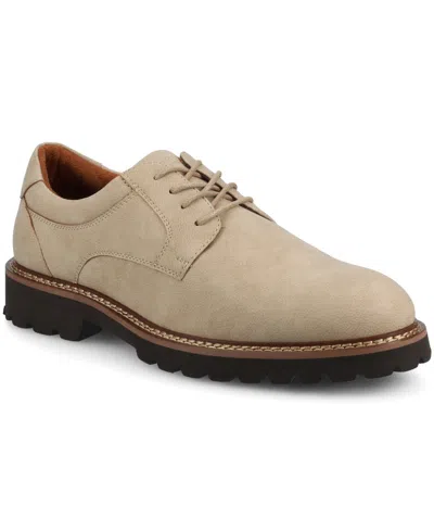 Vance Co. Men's Templeton Comfort Oxford Dress Shoe In Taupe