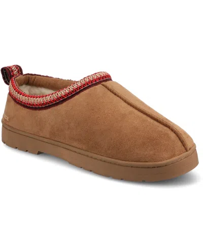 Vance Co. Men's Wheeler Clog Slipper In Chestnut