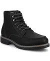 Vance Co. Mens Zeus Block Heel Chelsea Boots In Black