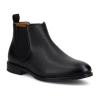 Vance Co. Mens Block Heel Chelsea Boots In Black