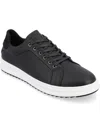 VANCE CO. MENS COMFORT INSOLE FAUX LEATHER CASUAL AND FASHION SNEAKERS