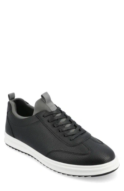 Vance Co. Orton Tru Comfort Low Top Sneaker In Black