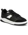 Vance Co. Raiden Comfort Low Top Flexible Sneaker In Black