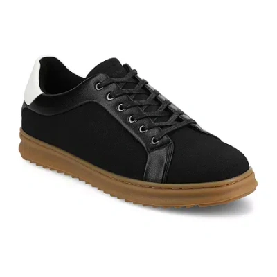 Vance Co. Vance Co Robby Vegan Leather Casual Sneaker In Black