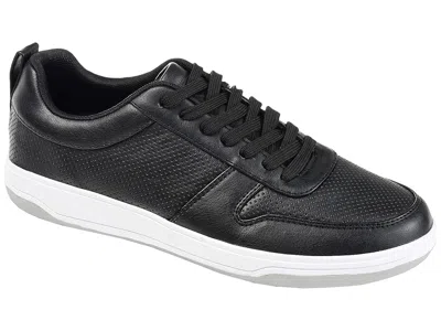 Vance Co. Ryden Casual Perforated Sneaker In Black