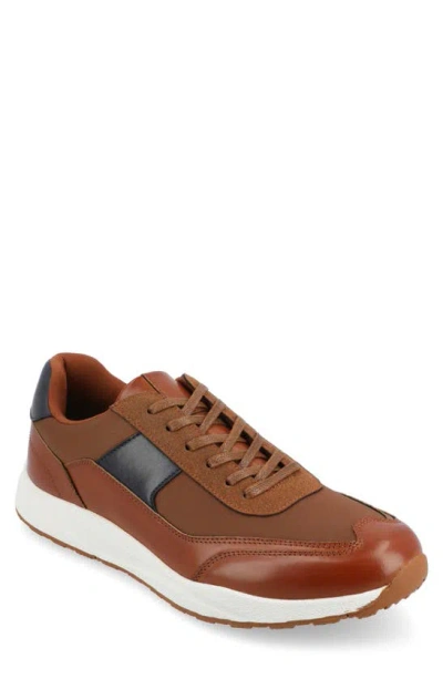 Vance Co. Thomas Tru Comfort Sneaker In Brown