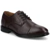 Vance Co. Vance Alec Medium And Wide Width Cap-toe Oxford Dress Shoe In Red