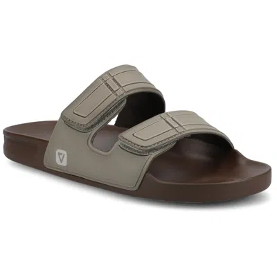 Vance Co. Vance Mario Comfort Adjustable Strap Slide-in Sandal In Multi