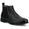Vance Co. Vance Men's Josiah Medium And Wide Width Chelsea Boot In Black