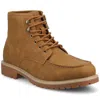Vance Co. Vance Men's Zeus Medium And Wide Width Moc Toe Boot In Gold