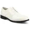 Vance Co. Vance Mens Barclay Medium And Wide Width Plain Toe Oxford Dress Shoe