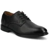 Vance Co. Vance Mens Barclay Medium And Wide Width Plain Toe Oxford Dress Shoe In Black